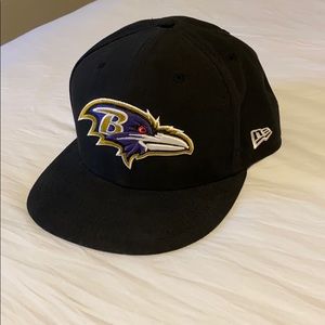Authentic Baltimore Ravens Fitted Hat